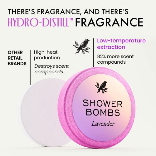 Scented Aromatherapy Shower Bombs 6 Pack - Relaxation, Stress Reli...