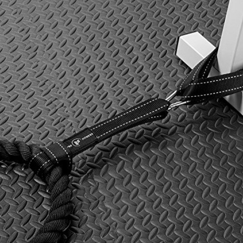 Eclipse Fitness Battle Rope Anchor Strap Kit | Heavy Duty Reinforc...