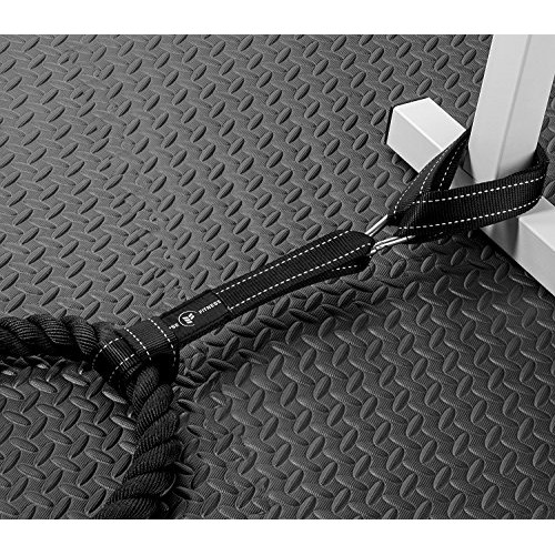 Eclipse Fitness Battle Rope Anchor Strap Kit | Heavy Duty Reinforc...