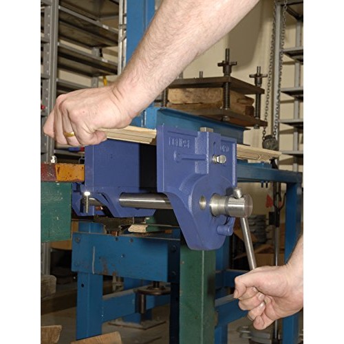 Eclipse Quick Release Woodworking Vise, Gray Cast Iron, 10 Size