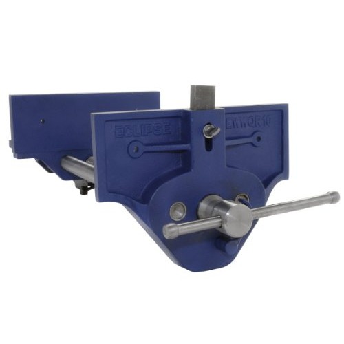 Eclipse Quick Release Woodworking Vise, Gray Cast Iron, 10 Size