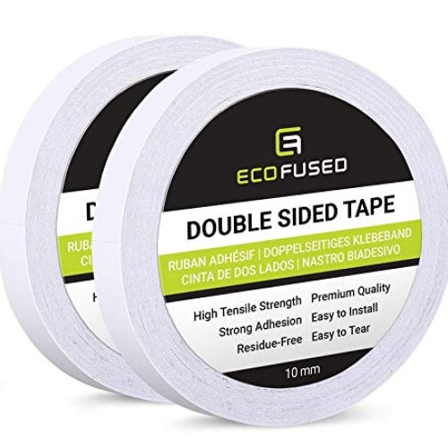 Premium Double Sided Adhesive Tape - Width: 0.4 Inch 10 mm - Len...