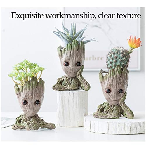 Garden Planter Flower Pot - Baby Groot Flowerpot Flower Pot Plants...