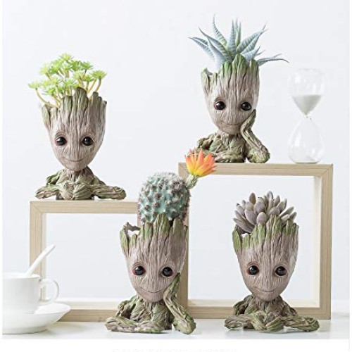 Garden Planter Flower Pot - Baby Groot Flowerpot Flower Pot Plants...