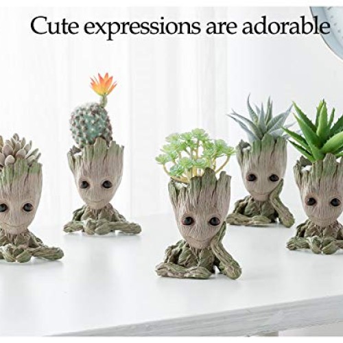 Garden Planter Flower Pot - Baby Groot Flowerpot Flower Pot Plants...