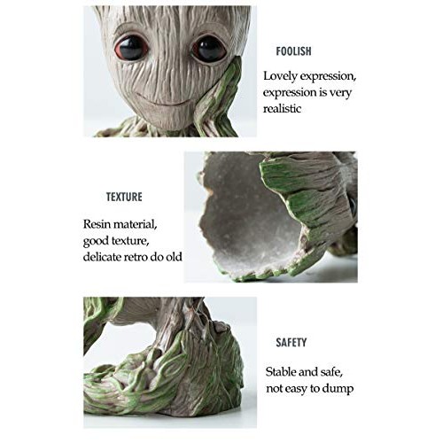 Garden Planter Flower Pot - Baby Groot Flowerpot Flower Pot Plants...