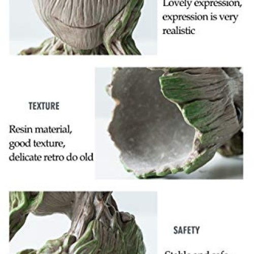 Garden Planter Flower Pot - Baby Groot Flowerpot Flower Pot Plants...