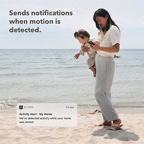 ecobee Smart Sensor 2 Pack - Comfort, Security, Energy Savings - S...
