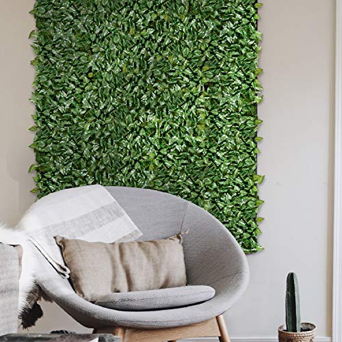 ECOOPTS Aritificial Ivy Fence Wall Décor Faux Ivy Expandable/Stret...