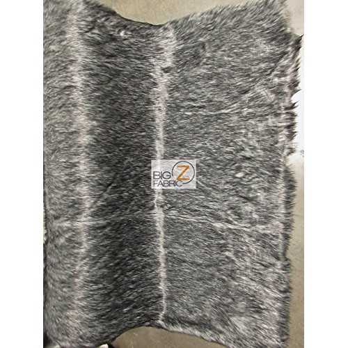 EcoShag Faux Fake Fur Arctic Alaskan Husky Long Pile Fabric Sold b...