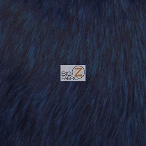 EcoShag Faux Fake Fur Arctic Alaskan Husky Long Pile Fabric Sold b...