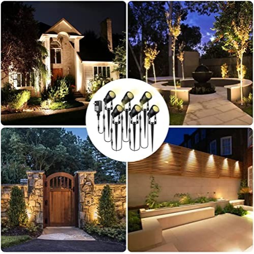 ECOWHO Low Voltage Landscape Lighting, 12V Outdoor Landscape Light...