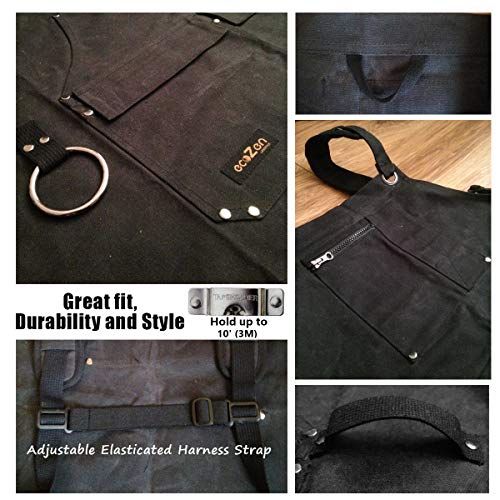 Work Aprons for Men for Shop - Carpenter Apron and Shop Aprons for...