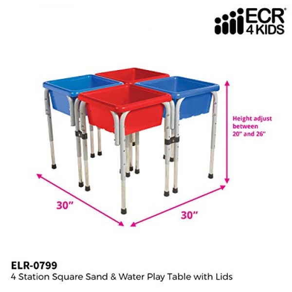 ECR4Kids - ELR-0799 Assorted Colors Sand and Water Adjustable Acti...
