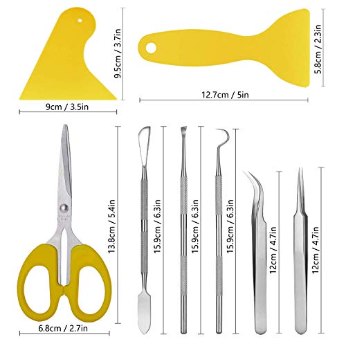 Ecraft Vinyl Weeding Tool Set: Vinyl Weeding Craft Basic kit 8 Pie...
