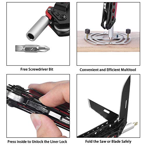 Folding Pocket Utility Knife Heavy Duty Box Cutter with Flat Head ...
