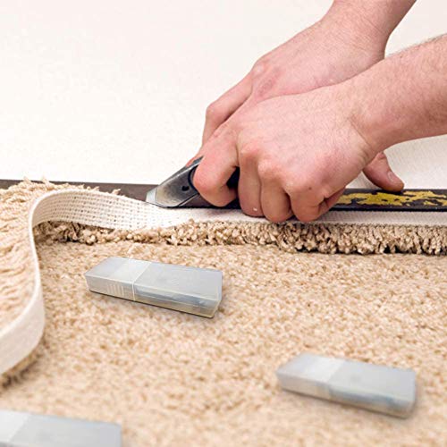 Utility Knife Blades Hooks Carpet Hook,30Pcs Steel Razor Blade Kni...