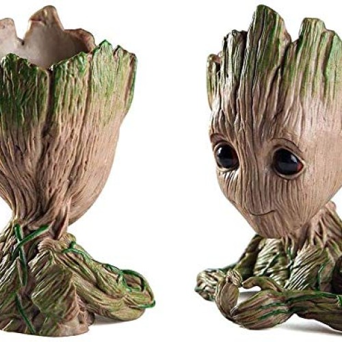 Baby Groot Flower Pot,Flowerpot Treeman Heart-Shaped Groot Succule...