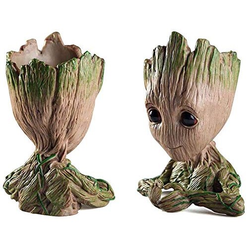 Baby Groot Flower Pot,Flowerpot Treeman Heart-Shaped Groot Succule...