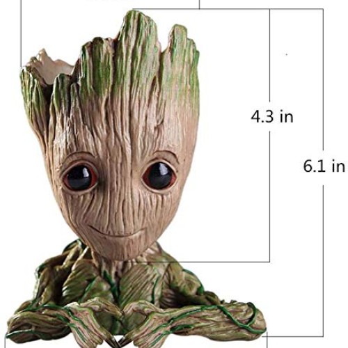 Baby Groot Flower Pot,Flowerpot Treeman Heart-Shaped Groot Succule...