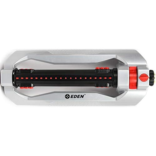 Eden 94116 Variable Width Metal Turbo Oscillating Sprinkler W/Quic...