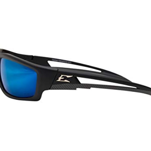 Edge TSKAP218 Kazbek Polarized Wrap-Around Safety Glasses, Anti-Sc...
