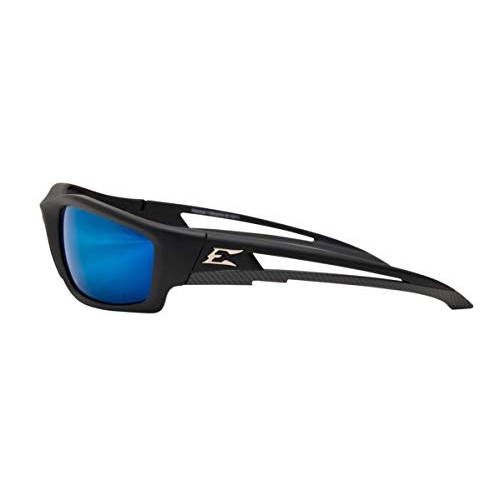 Edge TSKAP218 Kazbek Polarized Wrap-Around Safety Glasses, Anti-Sc...
