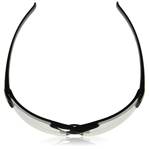 Edge Eyewear DZ111-G2 Safety Glasses, Black with Clear Lens, One Size
