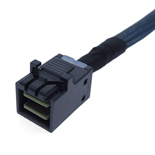 EDIMS Internal HD Mini SAS SFF-8643 to 4 SATA Forward Breakout Cab...