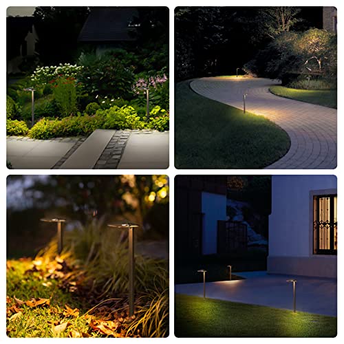 EDISHINE 3W LED Low Voltage Landscape Lights, 230LM 3000K Waterpro...