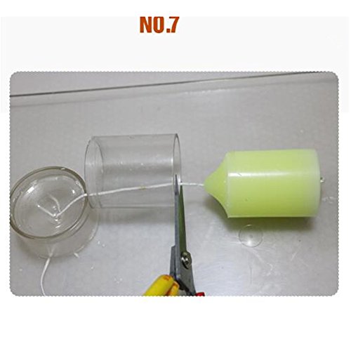 DIY Handmade Candle Cylinder-Shape Wax Mold Scented Candle Making ...