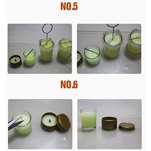 DIY Handmade Candle Cylinder-Shape Wax Mold Scented Candle Making ...