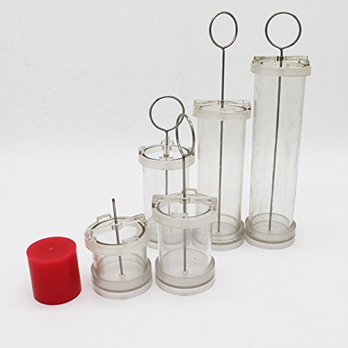 DIY Handmade Candle Cylinder-Shape Wax Mold Scented Candle Making ...