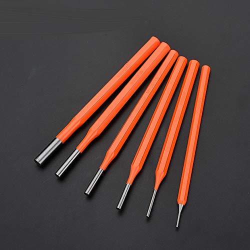 Edward Tools 6 Piece Pin Punch Set for mith, Mechanic, Metal S...