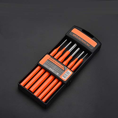 Edward Tools 6 Piece Pin Punch Set for mith, Mechanic, Metal S...