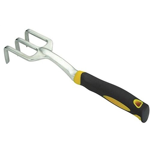 Edward Tools Aluminum Hand Cultivator - Rust Proof Aluminum Cultiv...