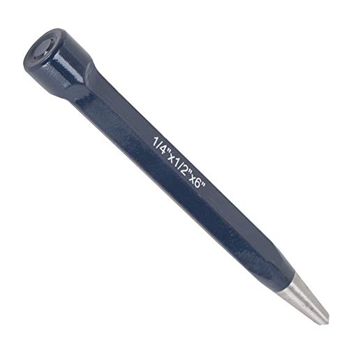 Edward Tools Center Punch Staking Tool for Steel and Metals — Heav...