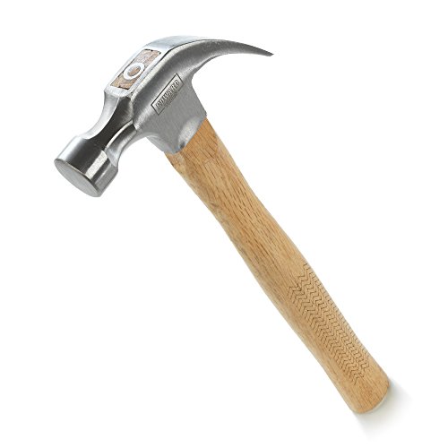 Edward Tools Oak Claw Hammer 16 oz - Heavy Duty All Purpose Hammer...