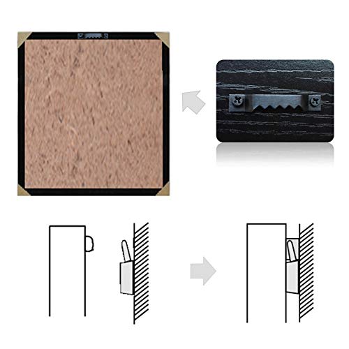 EesTeck 50 Pack Small Sawtooth Picture Hangers Steel Picture Hangi...