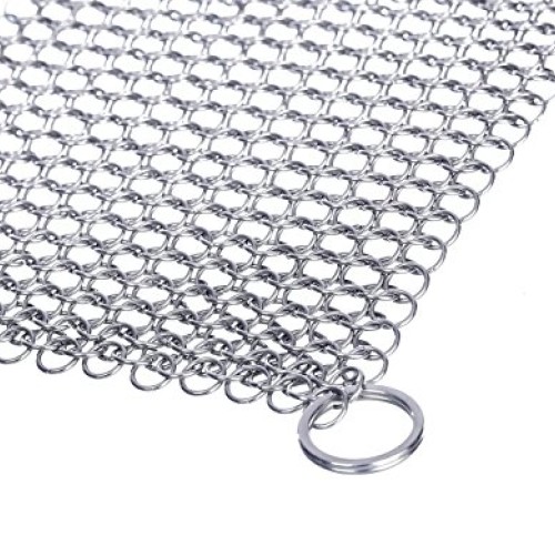 Efaithtek Cast Iron Cleaner -Premium 316 Stainless Steel Chain Mai...