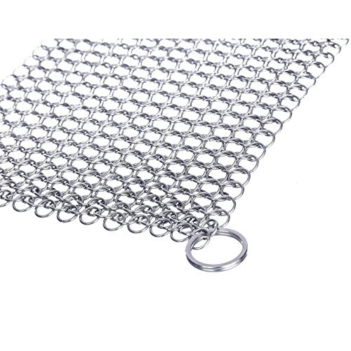 Efaithtek Cast Iron Cleaner -Premium 316 Stainless Steel Chain Mai...