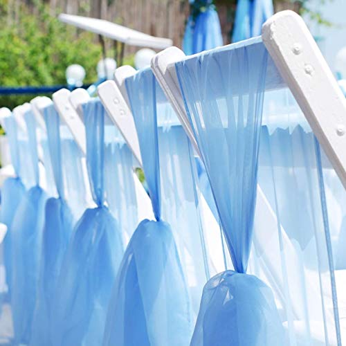 Efavormart 54 Wide x 40 Yards Sheer Organza Fabric Bolt for Weddi...