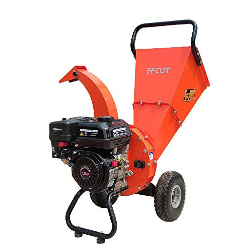 EFCUT C30 Mini Wood Chipper Shredder Mulcher 7 HP 212cc Heavy Duty...