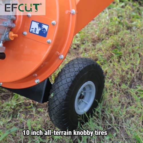 EFCUT C30 Wood Chipper Shredder Mulcher 7 HP 212cc Heavy Duty Engi...