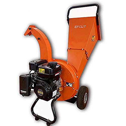 EFCUT C30 Wood Chipper Shredder Mulcher 7 HP 212cc Heavy Duty Engi...