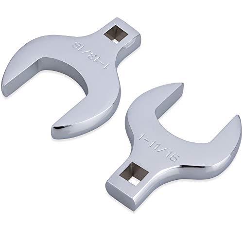 14-Piece Premium 1/2 Drive Jumbo Crowfoot Wrench Set | Include St...