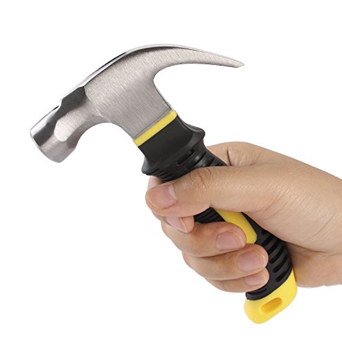 Best Choice 8-oz. Stubby Claw Hammer with Magnetic Nail Starter