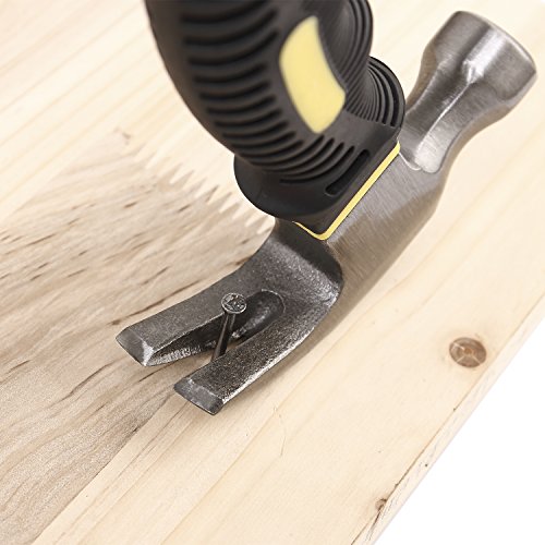 Best Choice 8-oz. Stubby Claw Hammer with Magnetic Nail Starter