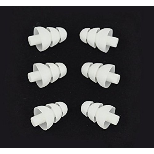 Triple Flange Sweep White - Pack of 6