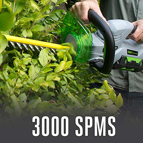 EGO Power+ HT2400 24-Inch 56-Volt Lithium-ion Cordless Hedge Trimm...